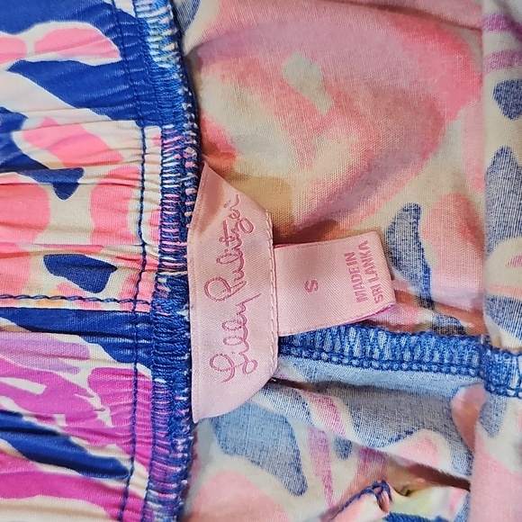 Lilly Pulitzer Sz S Catch And Release Print Vintage Board Prep Preppy Classic - Picture 4 of 4